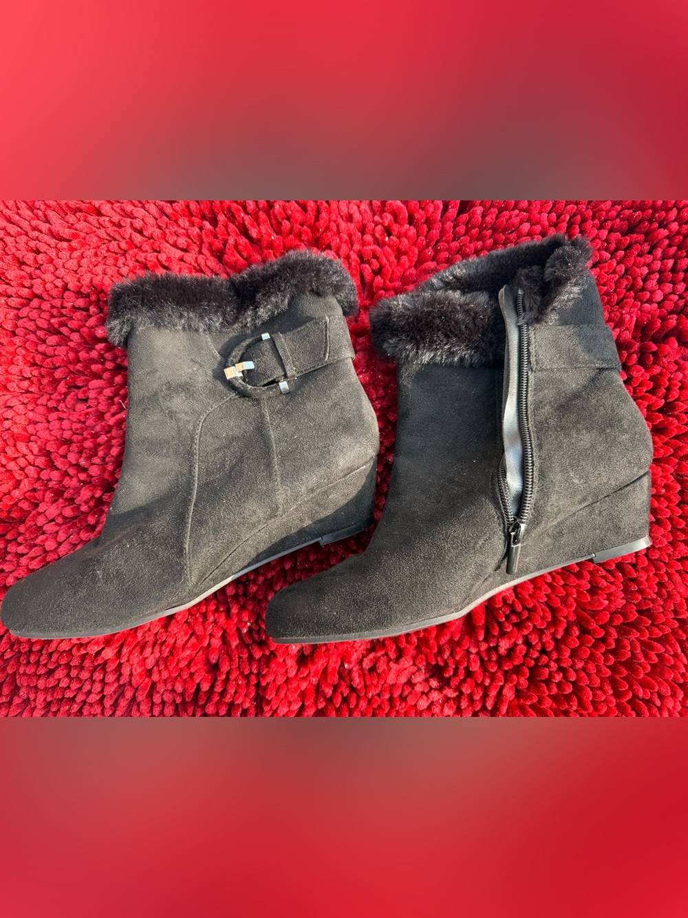 Black booties
